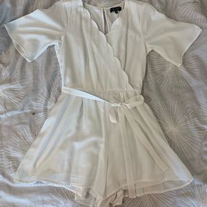 trixxi white romper